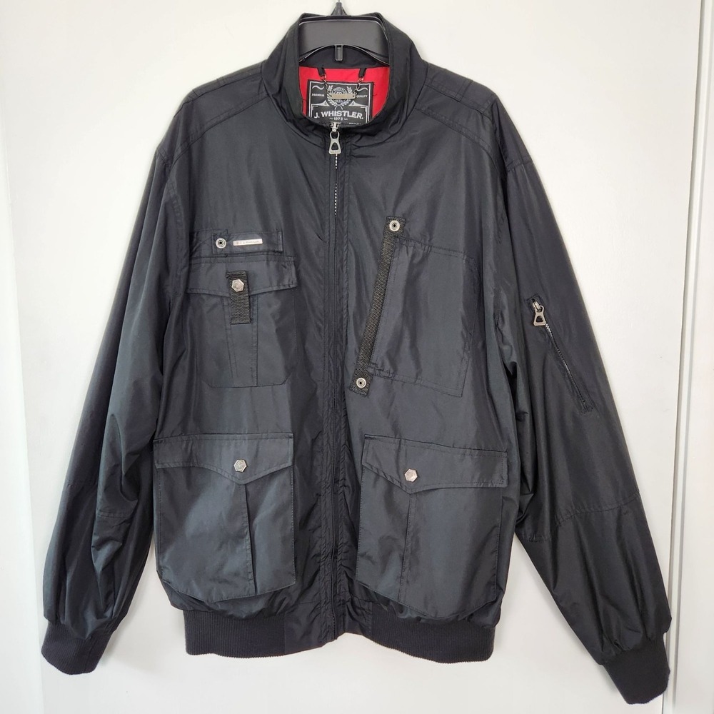 J. Whistler Men's Field Jacket, XXL, Water Resistant, Multiple Pockets, NICE!